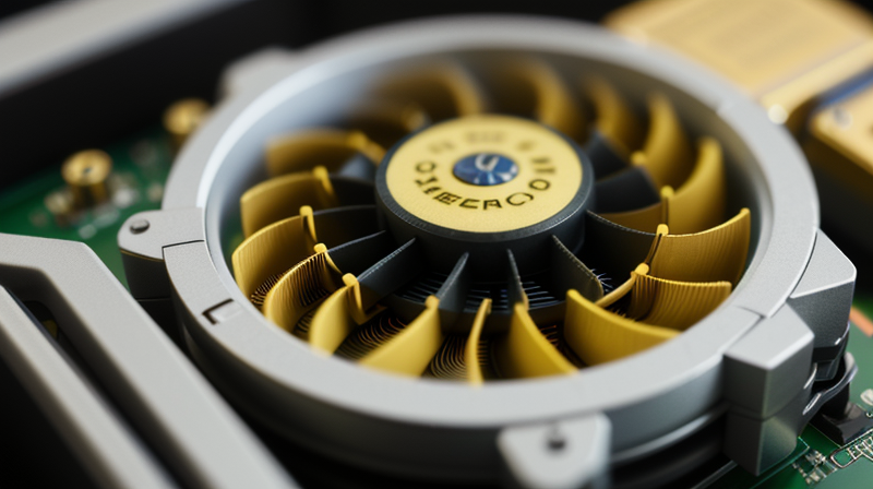 Gaming hardware components close-up