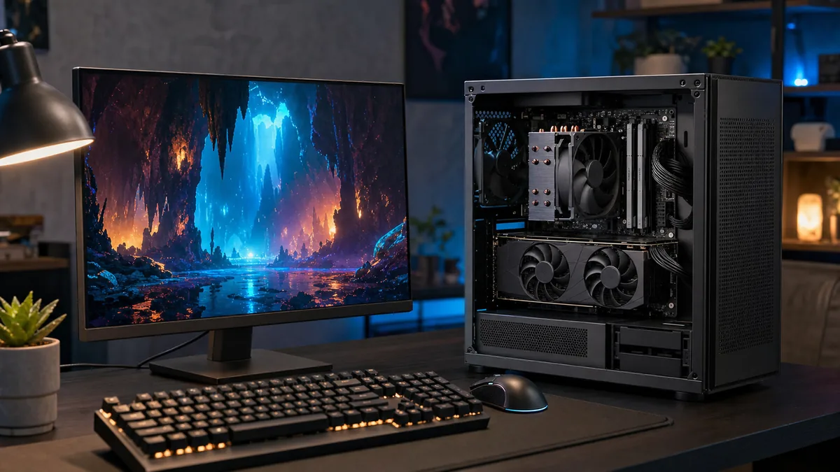 PC gaming hardware components