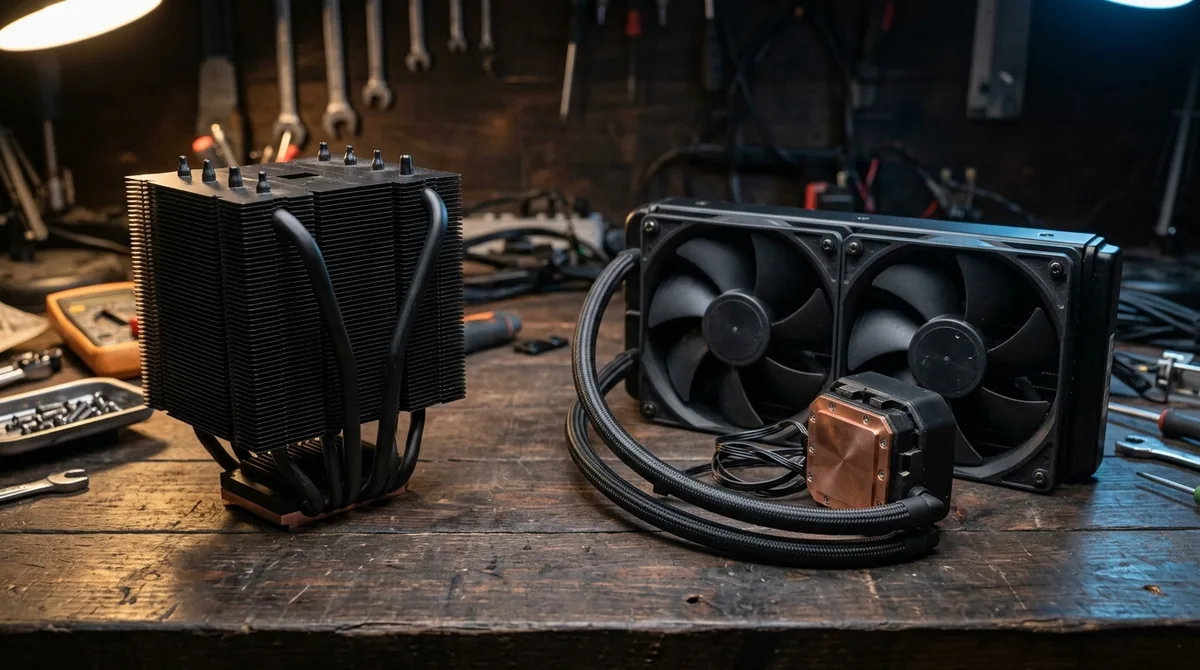 Enfriamiento por aire vs líquido para PC gamer: cuál conviene