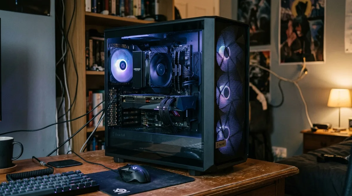 Gabinete para PC gamer barato: por qué el flujo de aire pesa más