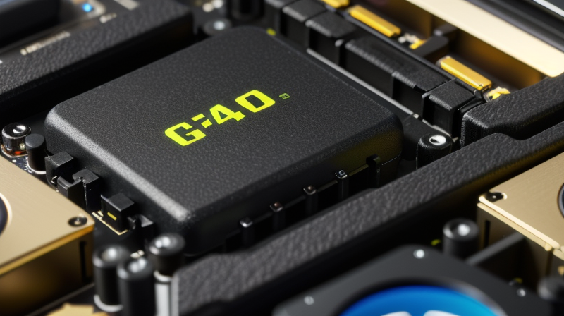 Gaming PC components hardware closeup