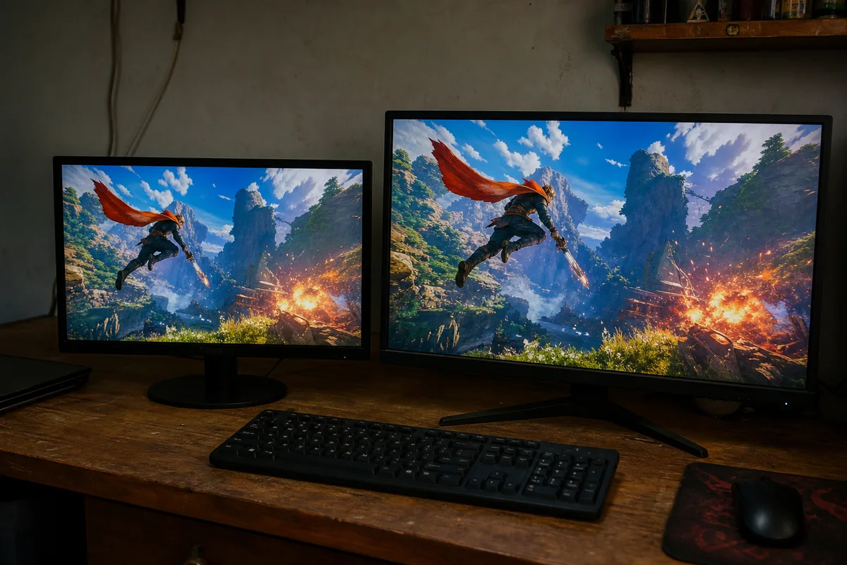 Monitor gamer barato en México 2026: por qué 27 pulgadas a 1080p es la peor compra